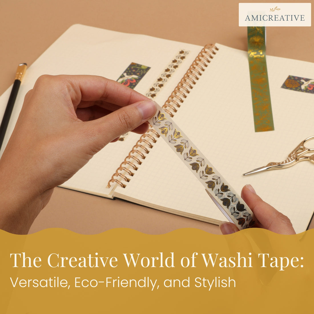 Unlocking the Magic of Washi Tape: Fun, Eco-Friendly Crafting