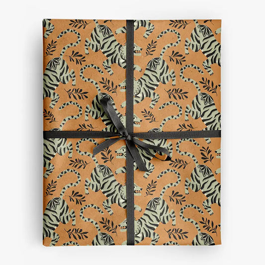 Panther Jungle Wrapping Paper