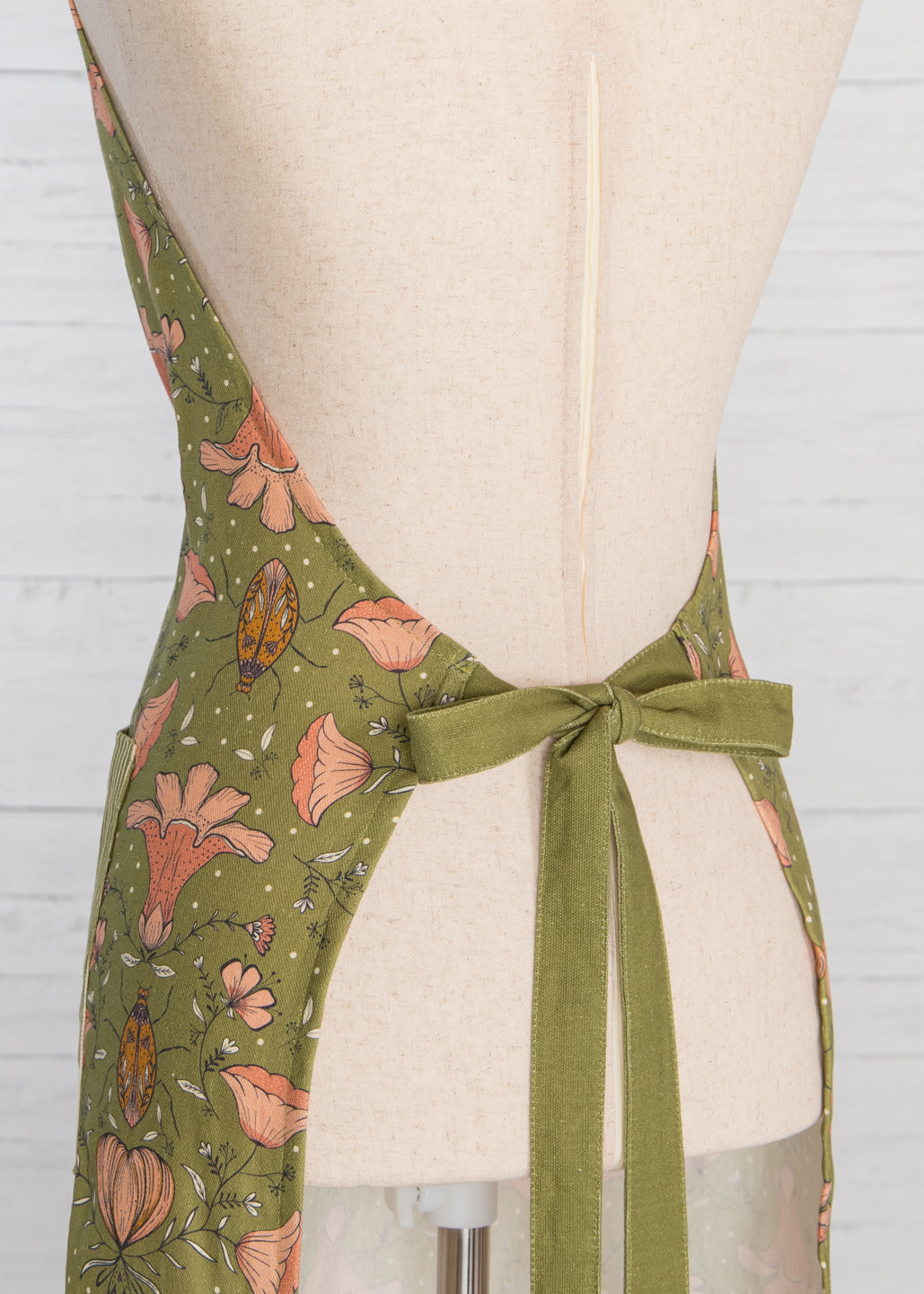 Love Bugs Cotton Apron