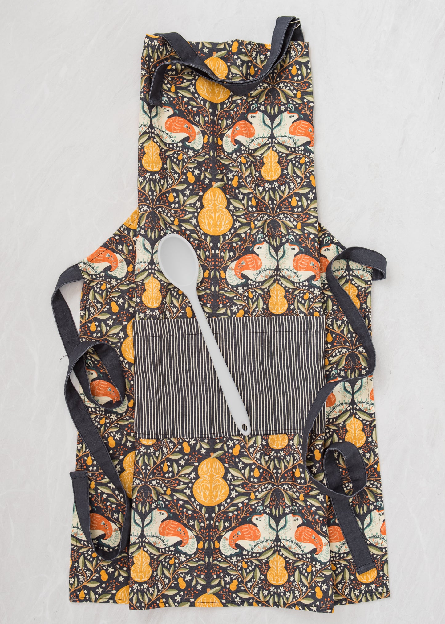 Pear Tree Cotton Apron