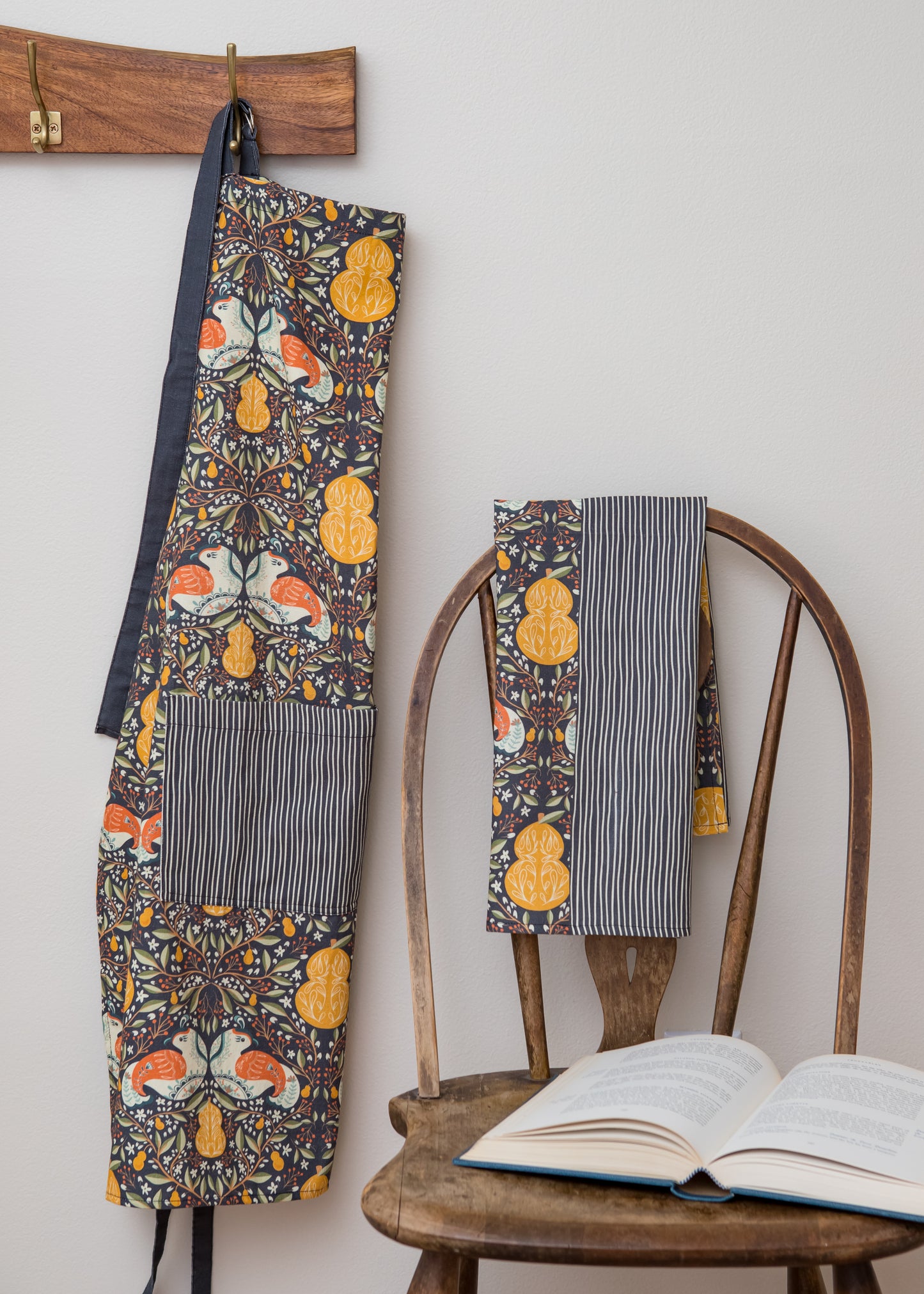Pear Tree Cotton Apron