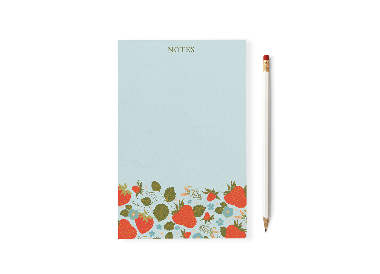 Strawberry Fields Notepad 5" x 8"