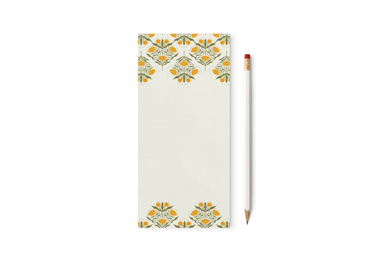 Sunflower Notepad 3.5" x 8.5"