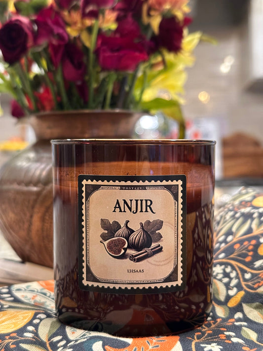 Anjir Candle – Fig, Cinnamon & Spice Soy Candle by Ehsaas