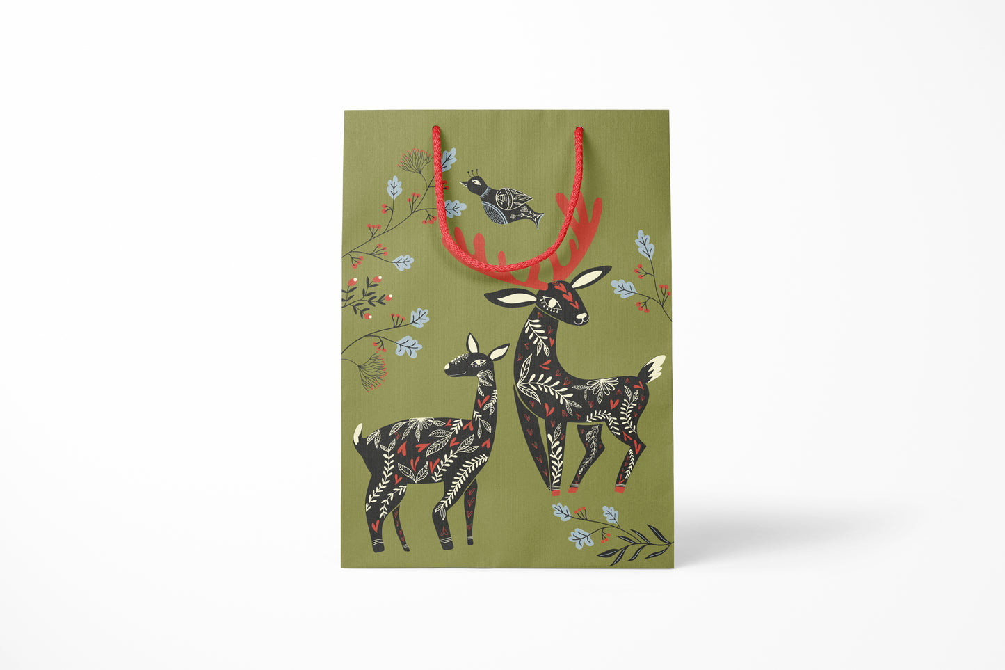 Folk Animals Gift Bag