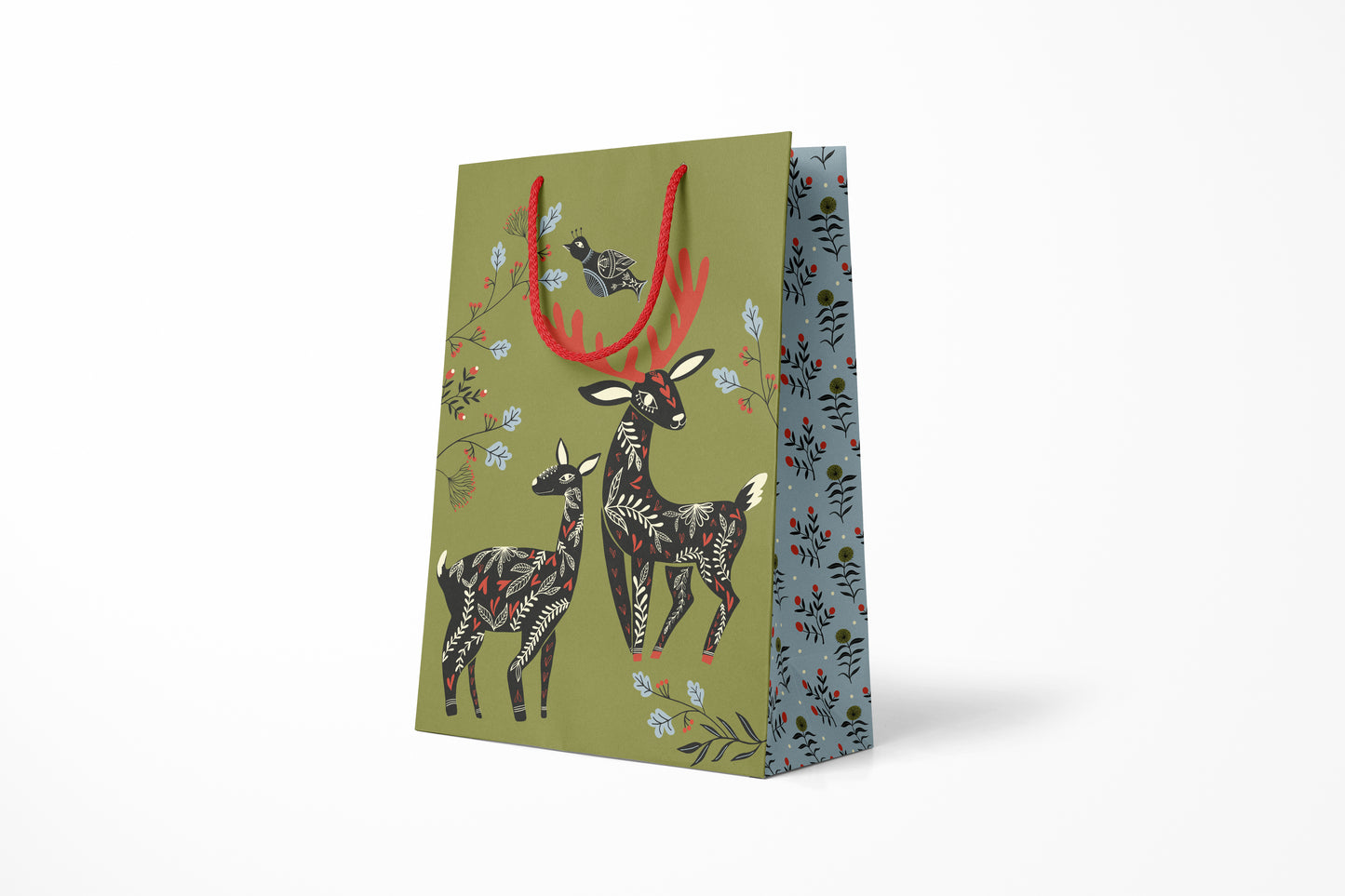 Folk Animals Gift Bag