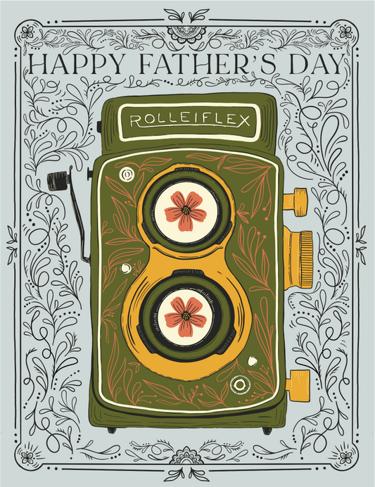 Best Memories Vintage Camera Greeting Card