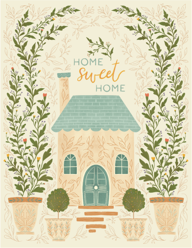 Home Sweet Home – Housewarming Card