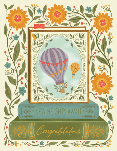 New Heights Await Greeting Card