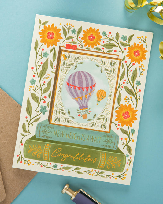 New Heights Await Greeting Card