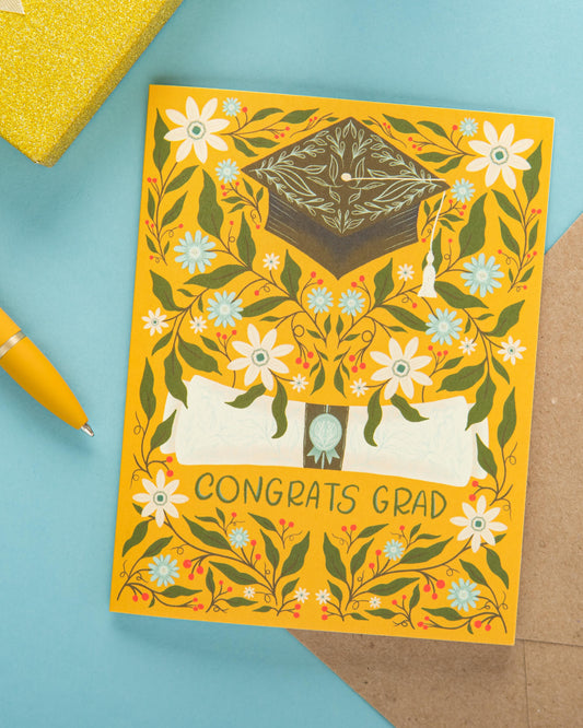 Classic Grad – Graduation Greeting Card