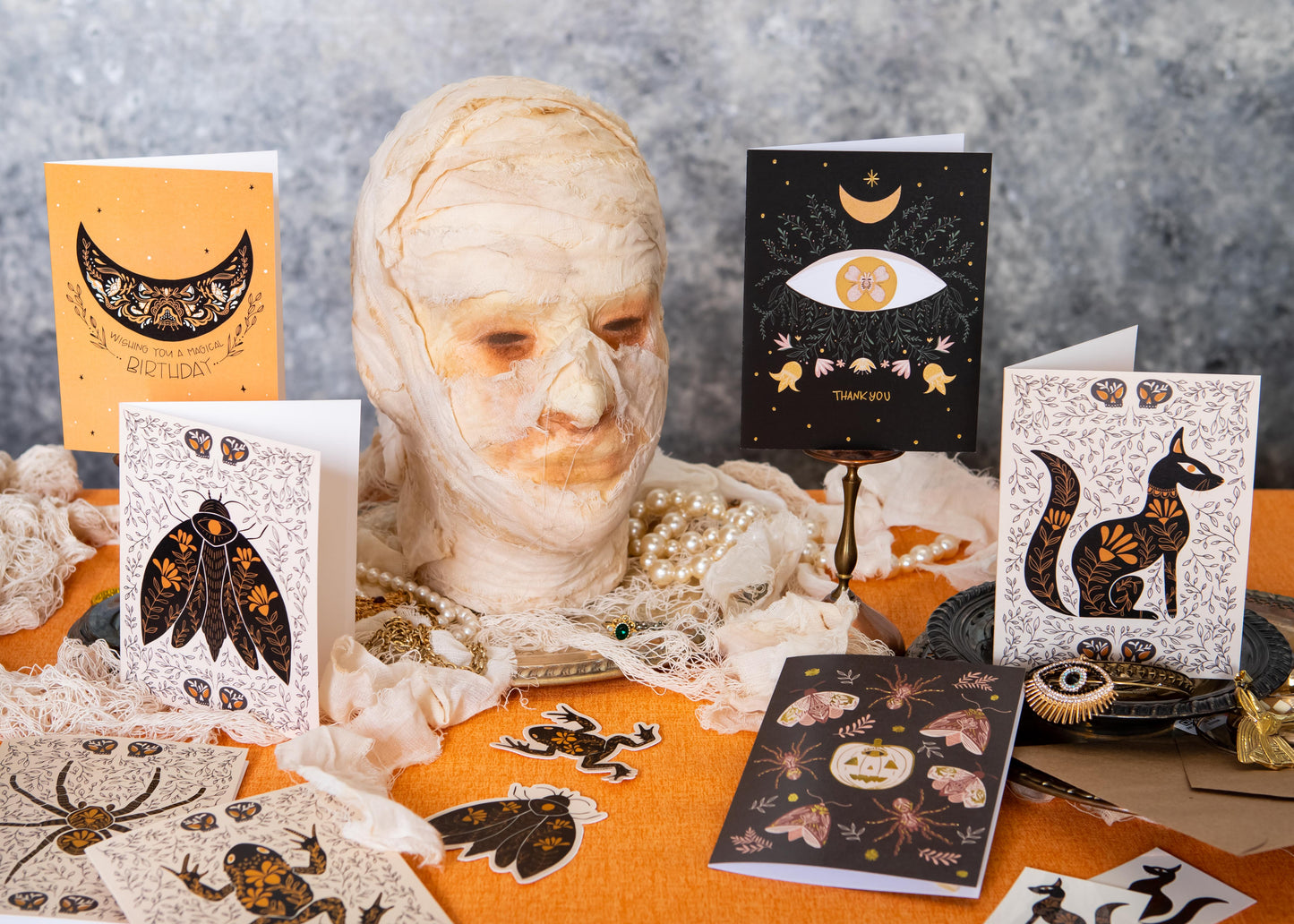 Toad Dark Omens Greeting Card