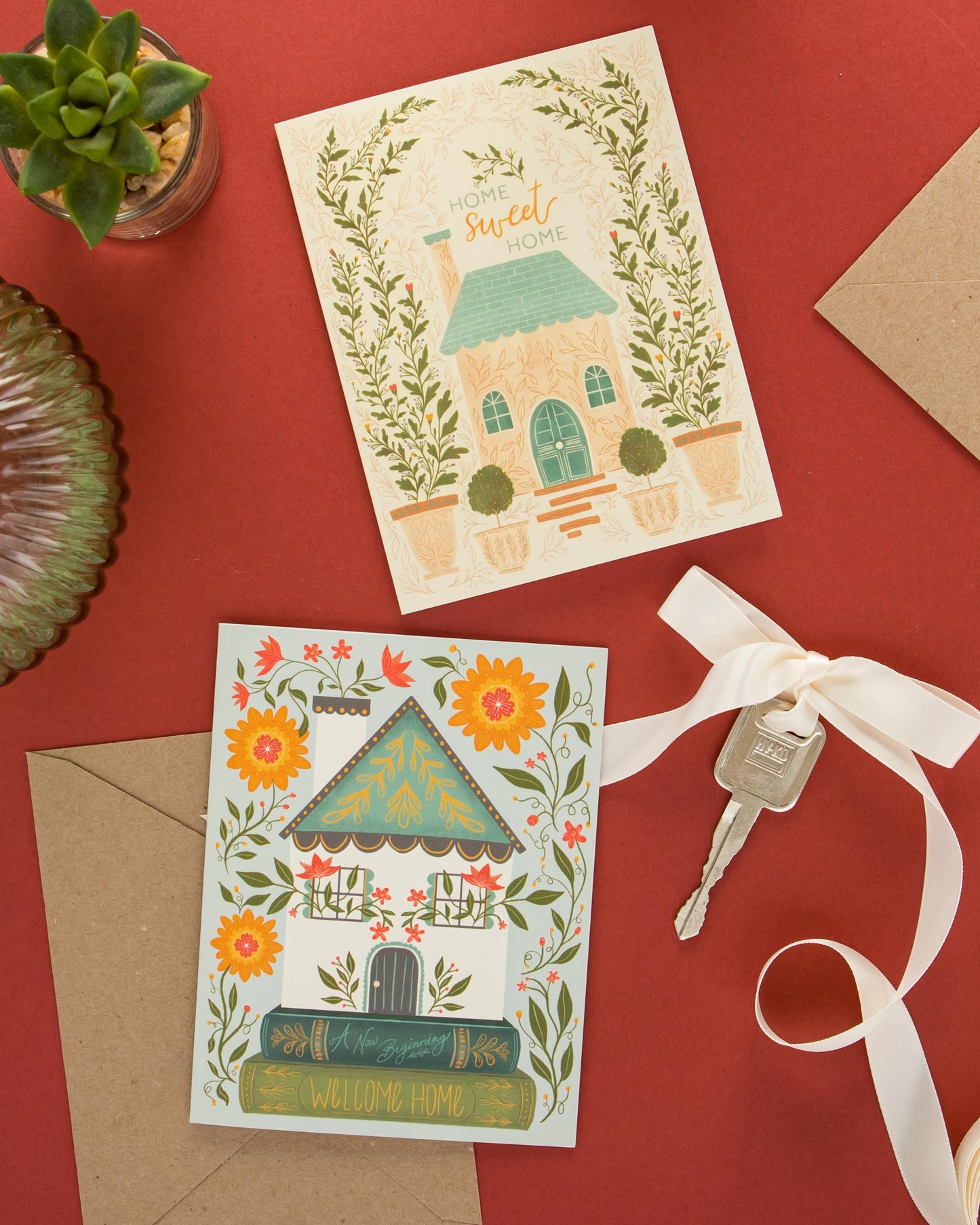 Welcome Home Library Collection Greeting Card
