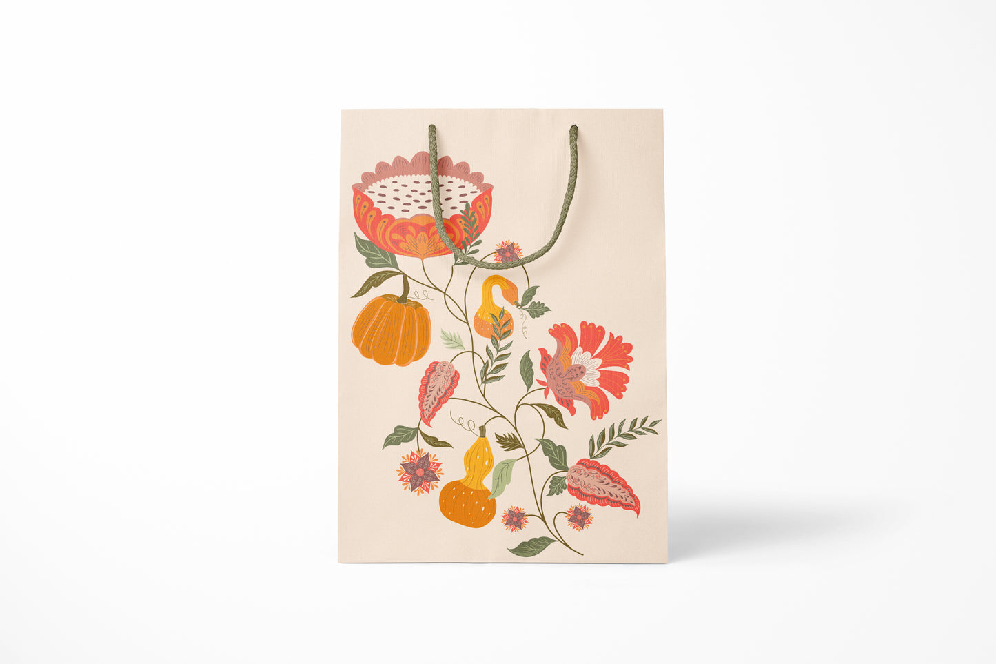 Pumpkin Garden Gift Bag