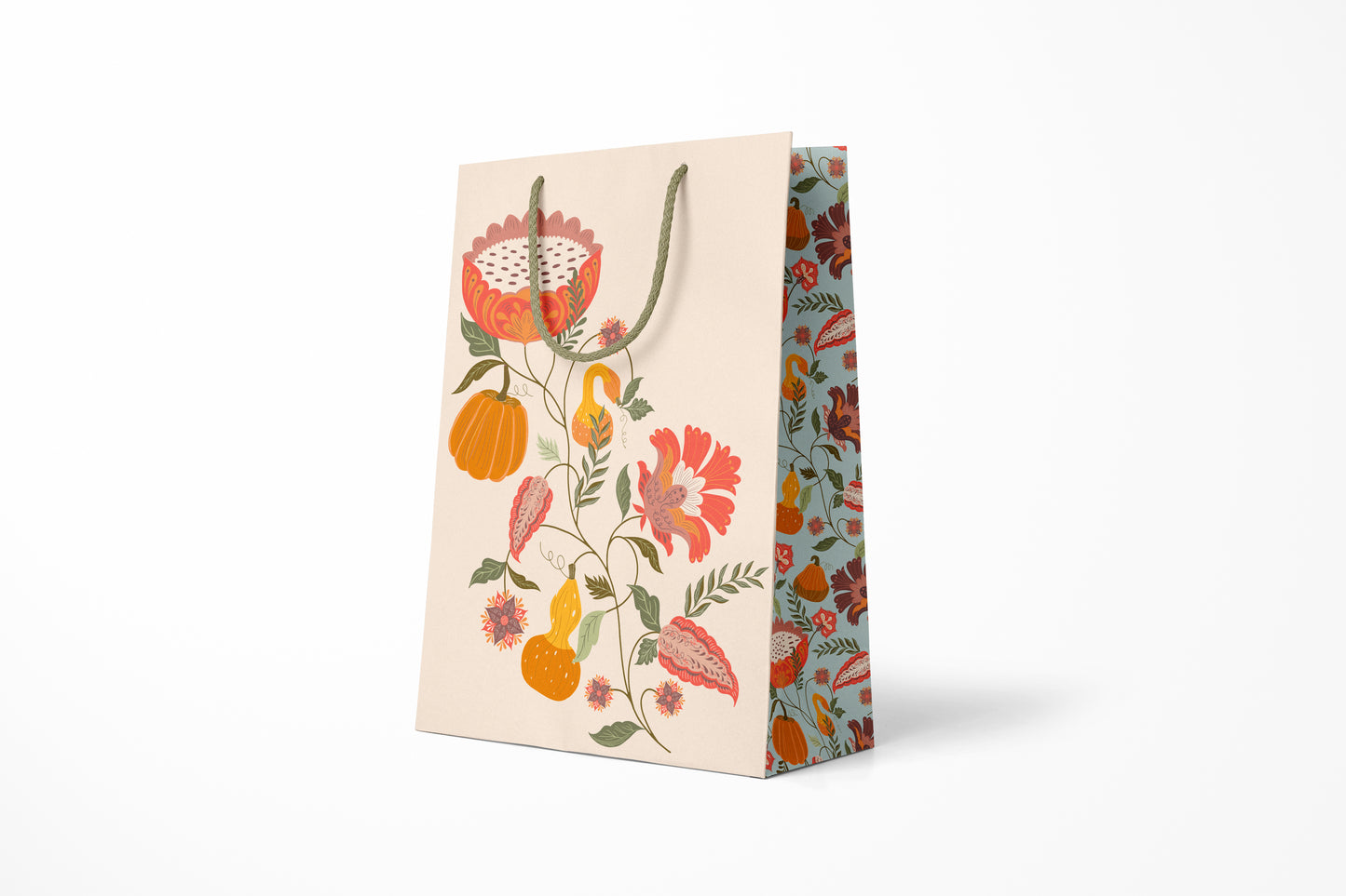 Pumpkin Garden Gift Bag