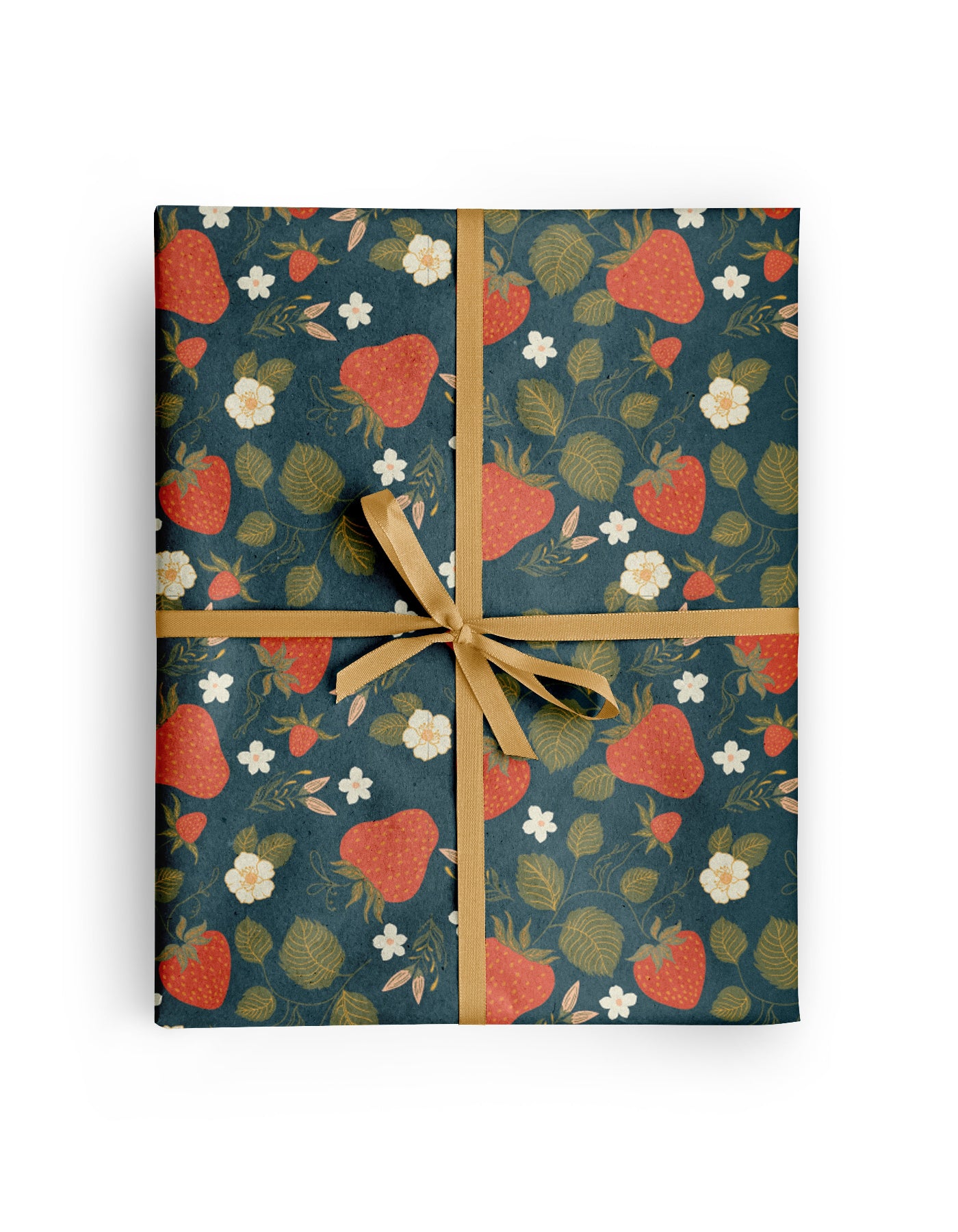 Strawberry Garden Wrapping Paper
