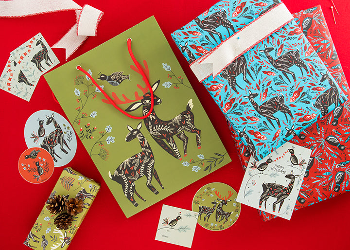 Winter Friends Greeting Card