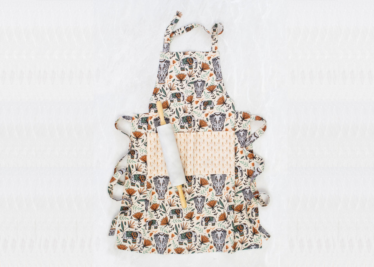 Elephant Jungle Apron
