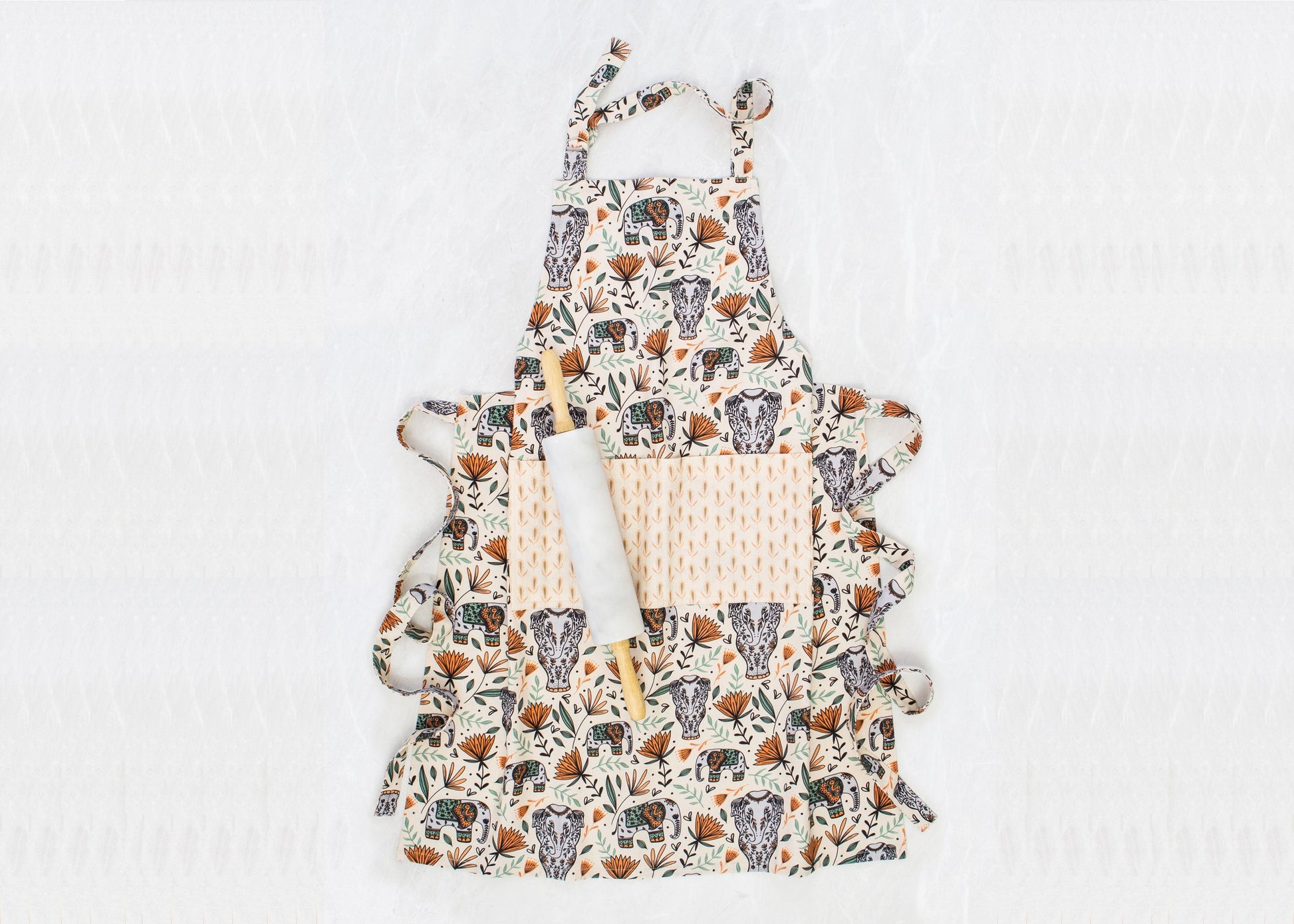 Elephant Jungle Apron