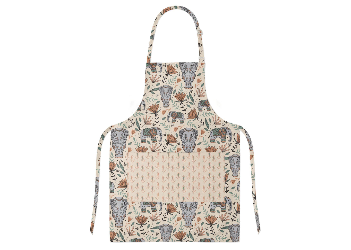 Elephant Jungle Apron