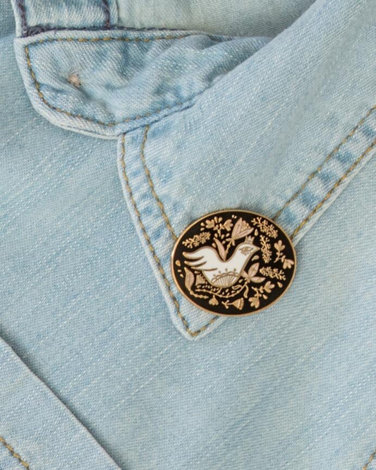Royal Bird Enamel Pin