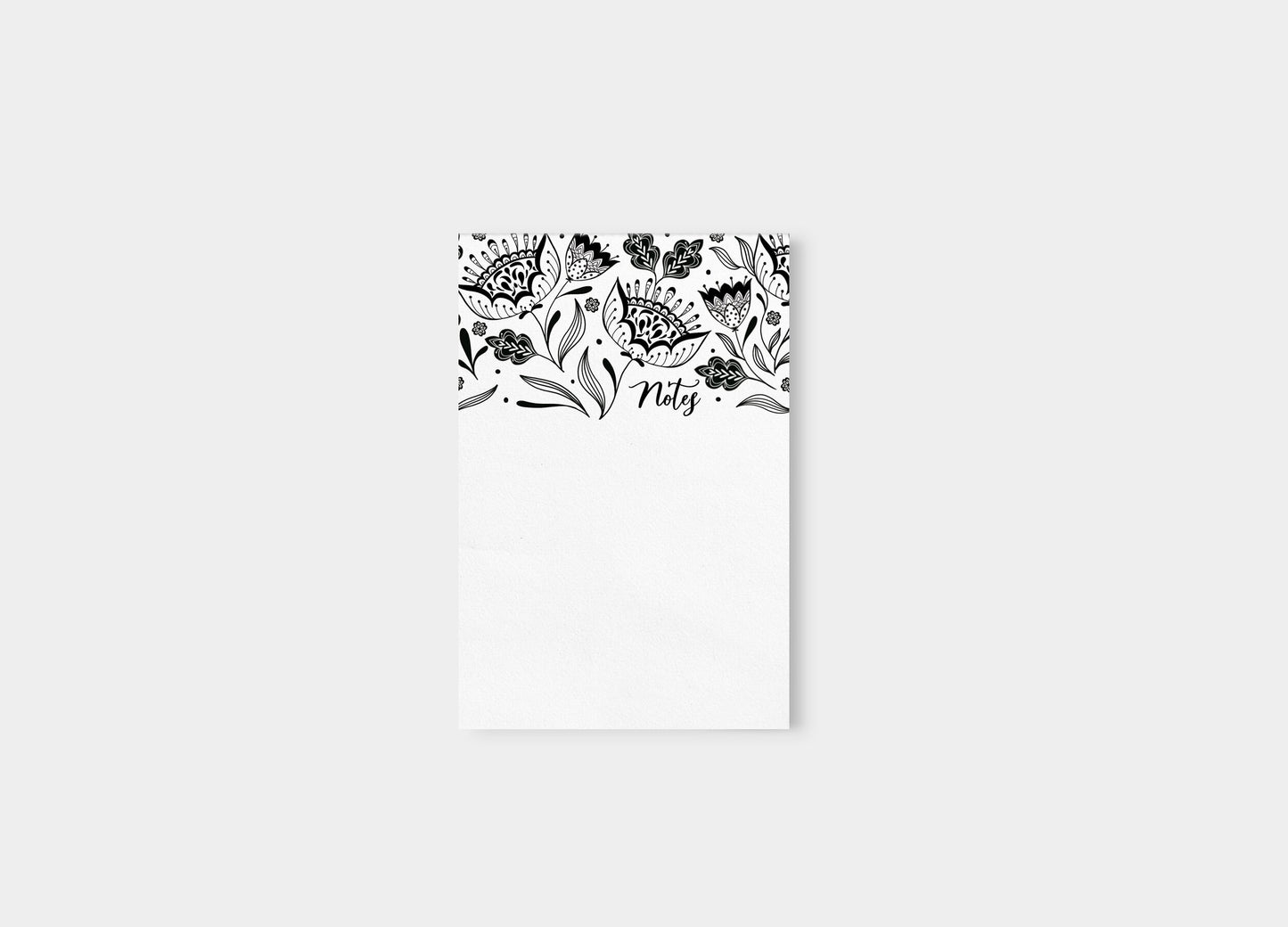 Garden Blooms Notepad: 4"x6"