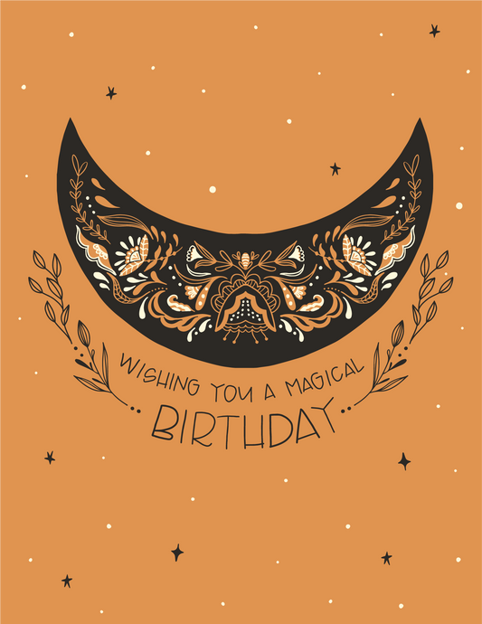 Magical Birthday Greeting Card