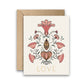 Love Bug Gold Foil Greeting Card