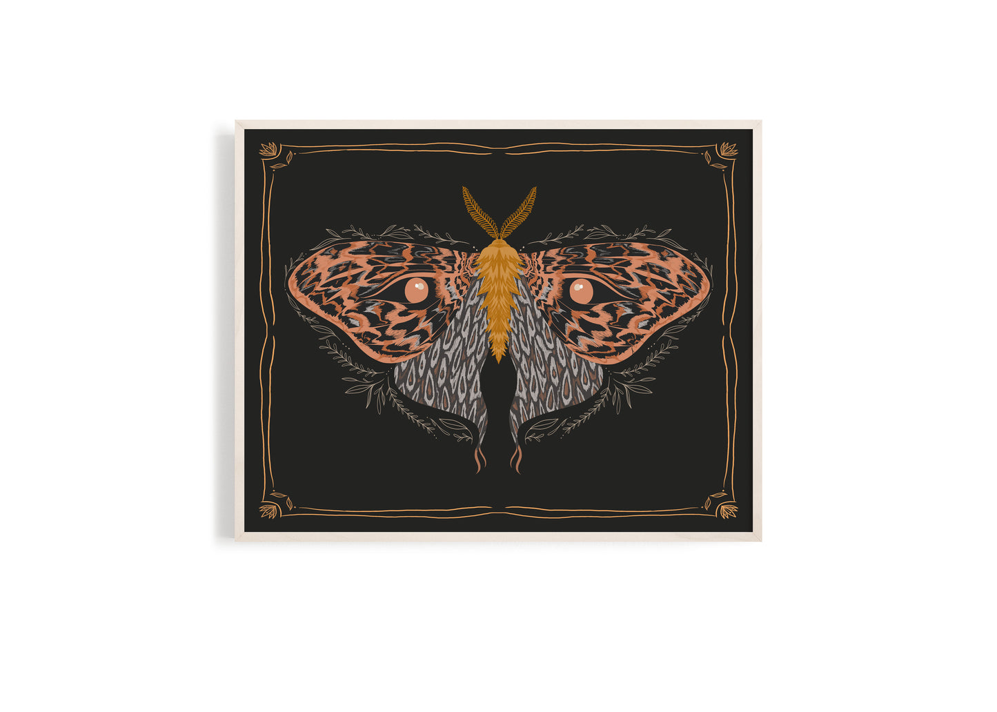 Golden Moth Giclee Print