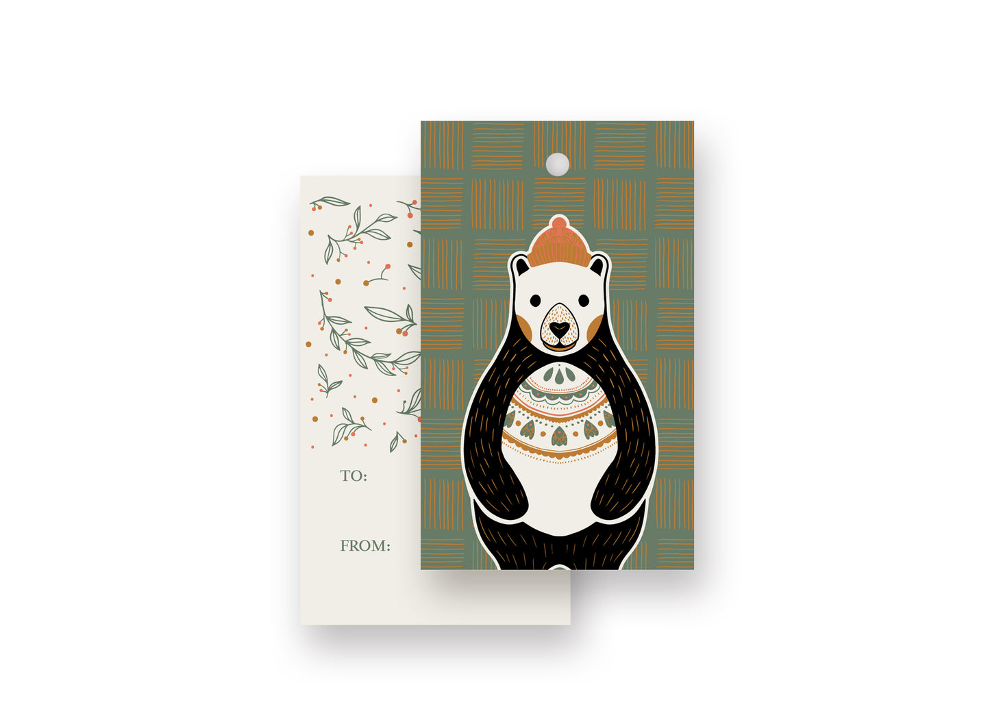 Gift Tag - Joyful Animals