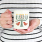 Hanukkah Birds Ceramic Mug