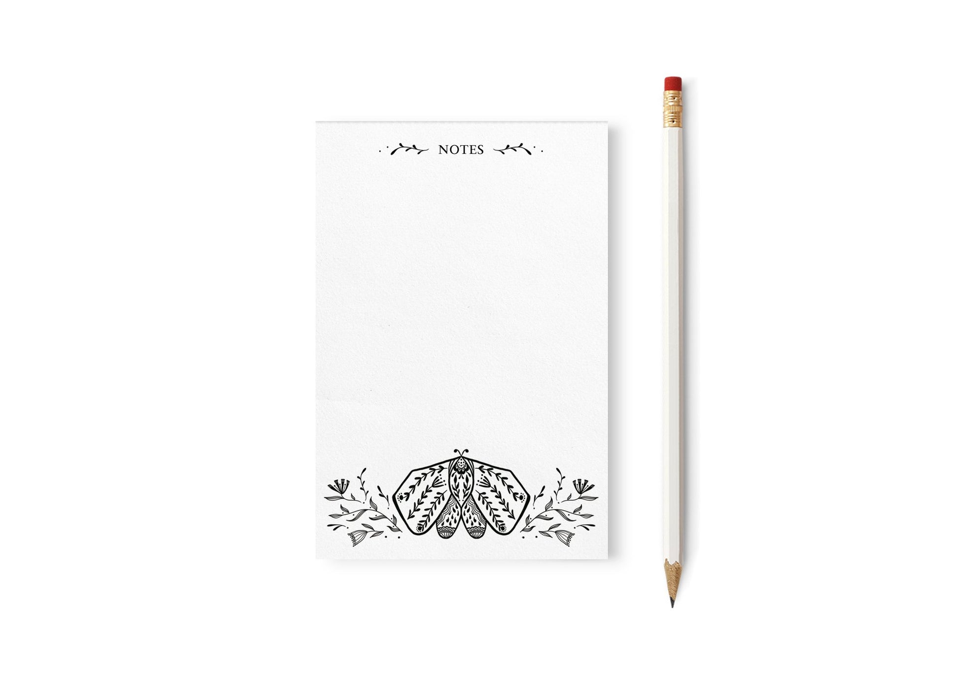 Moth Notepad 4" x 6"