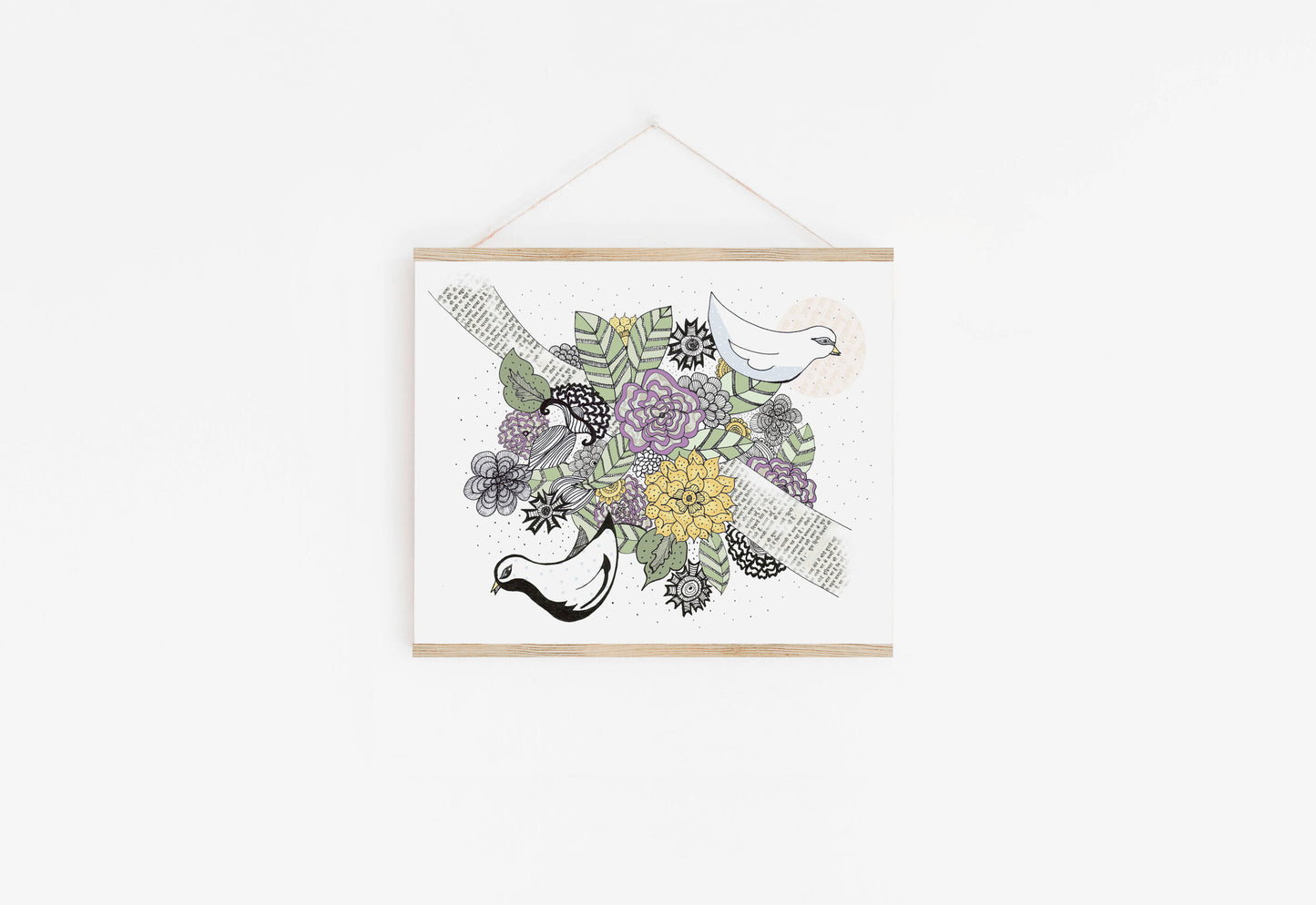 Nest in Bloom Giclee Print