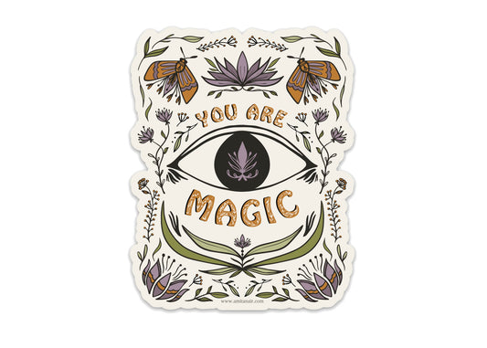 You Are Magic Vinyl Sticker