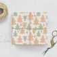 Joyful Holiday Tree Wrapping Paper