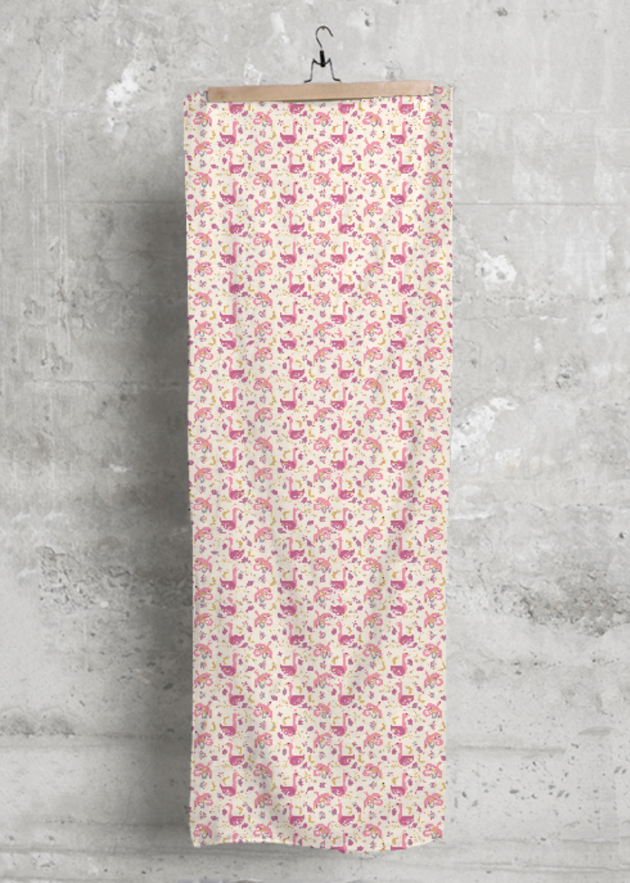 Birds in Bloom Modal Scarf