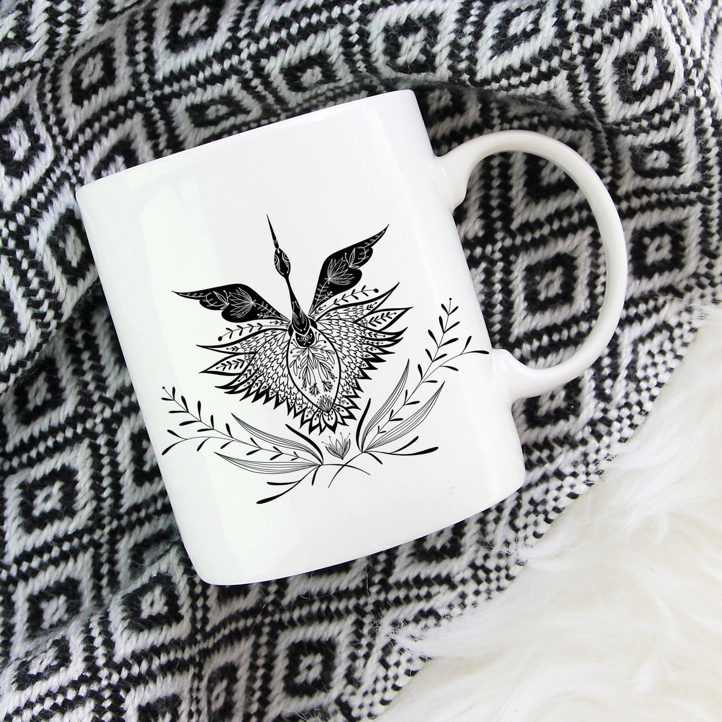 Black Swan Ceramic Mug