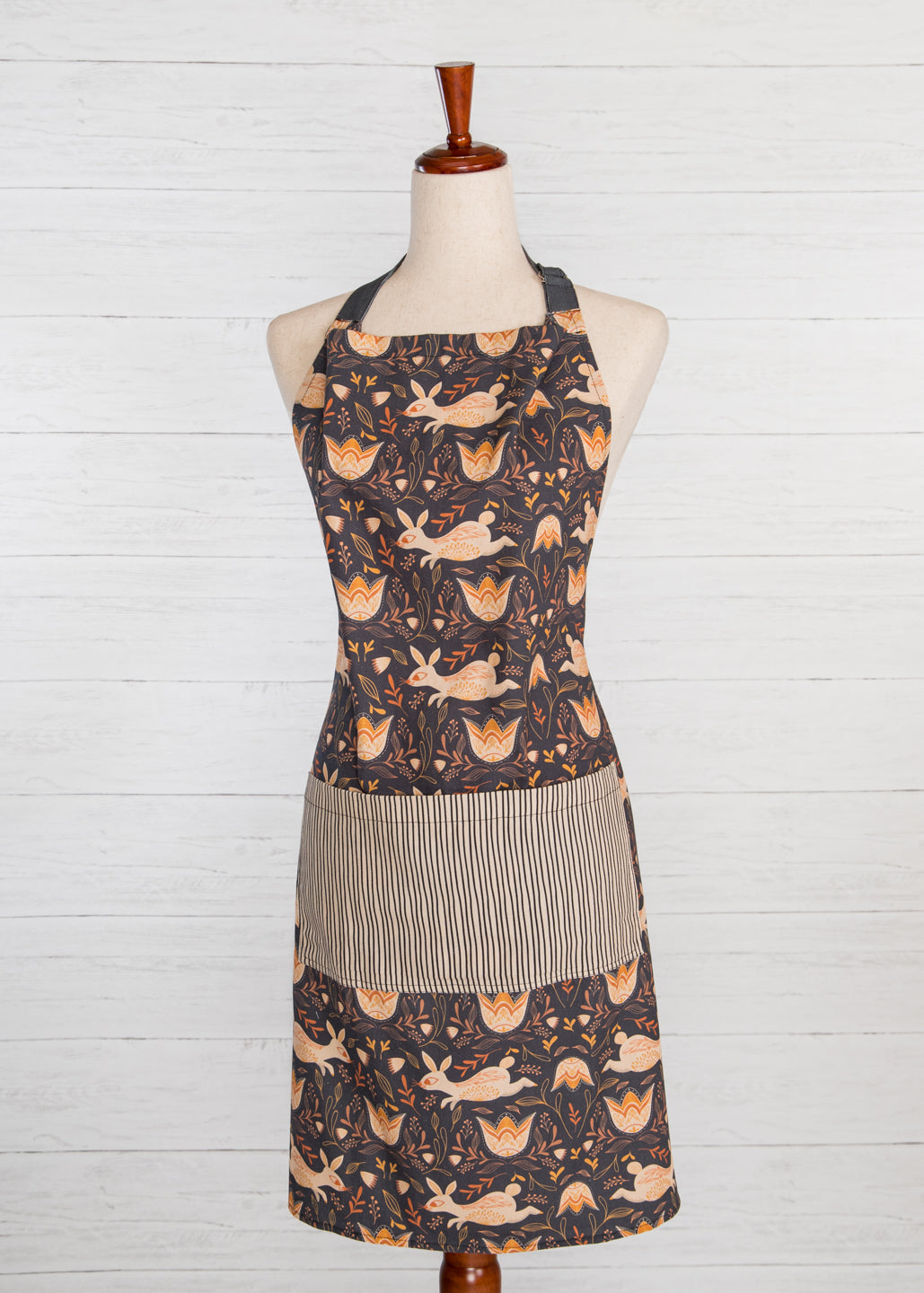 Fall Bunnies Cotton Apron