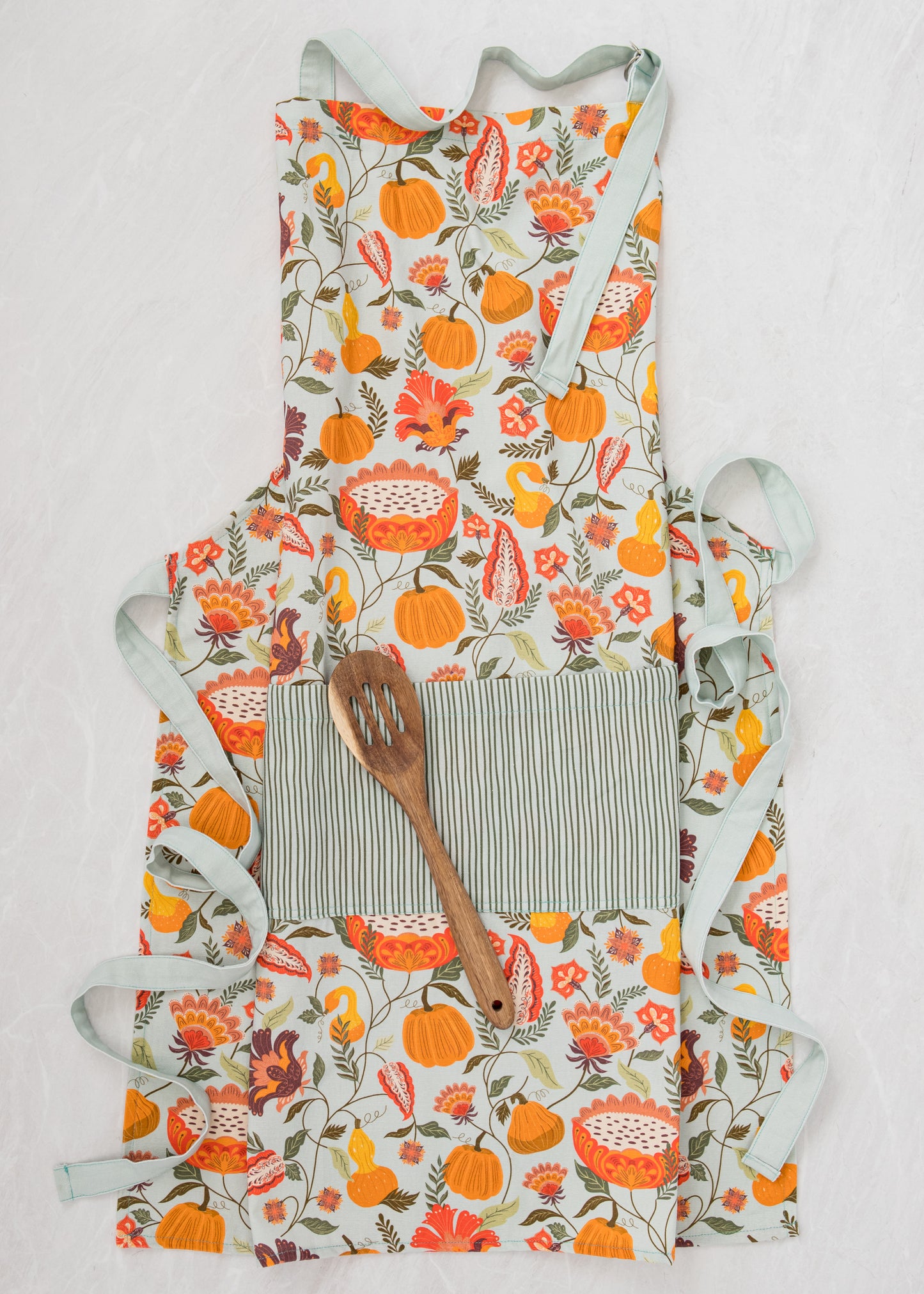 Pumpkin Garden Cotton Apron