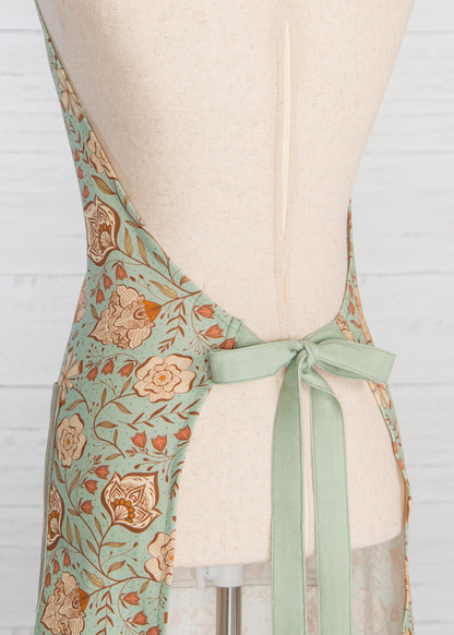 English Garden Cotton Apron