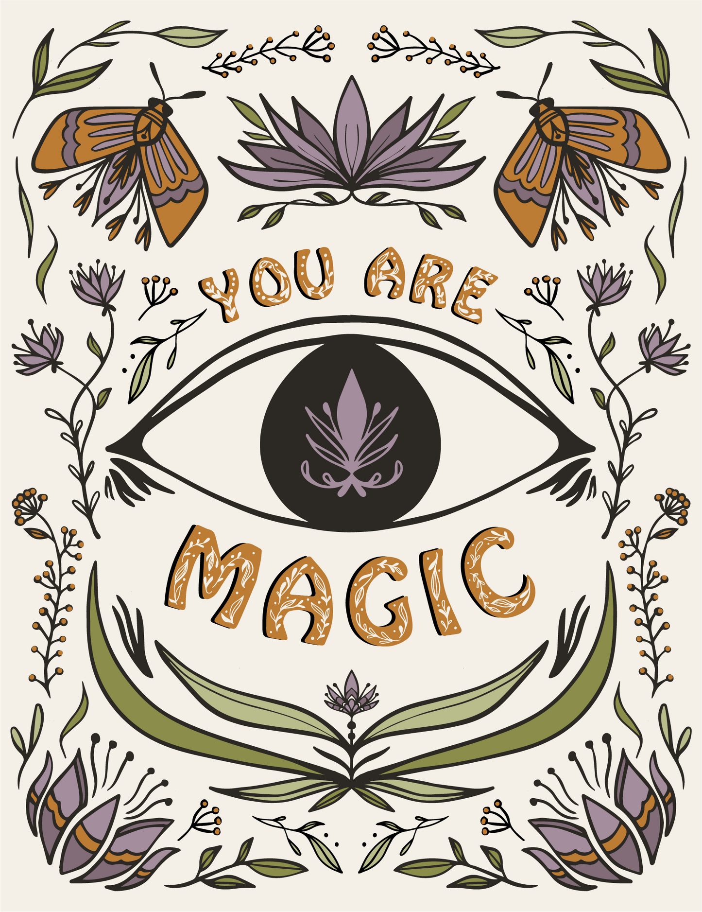 You are Magic Greeting Card
