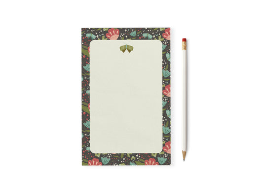 May Flowers Notepad 5" x 8"
