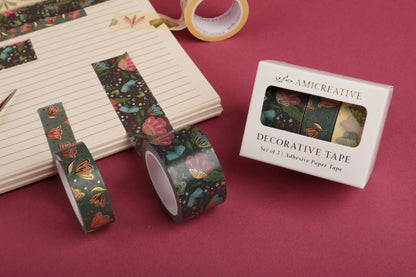 May Flowers Washi Tape Set Box