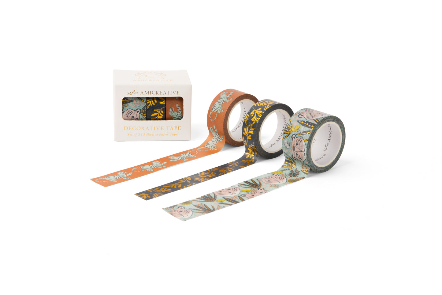 Mod Tiger Washi Tape Set Box