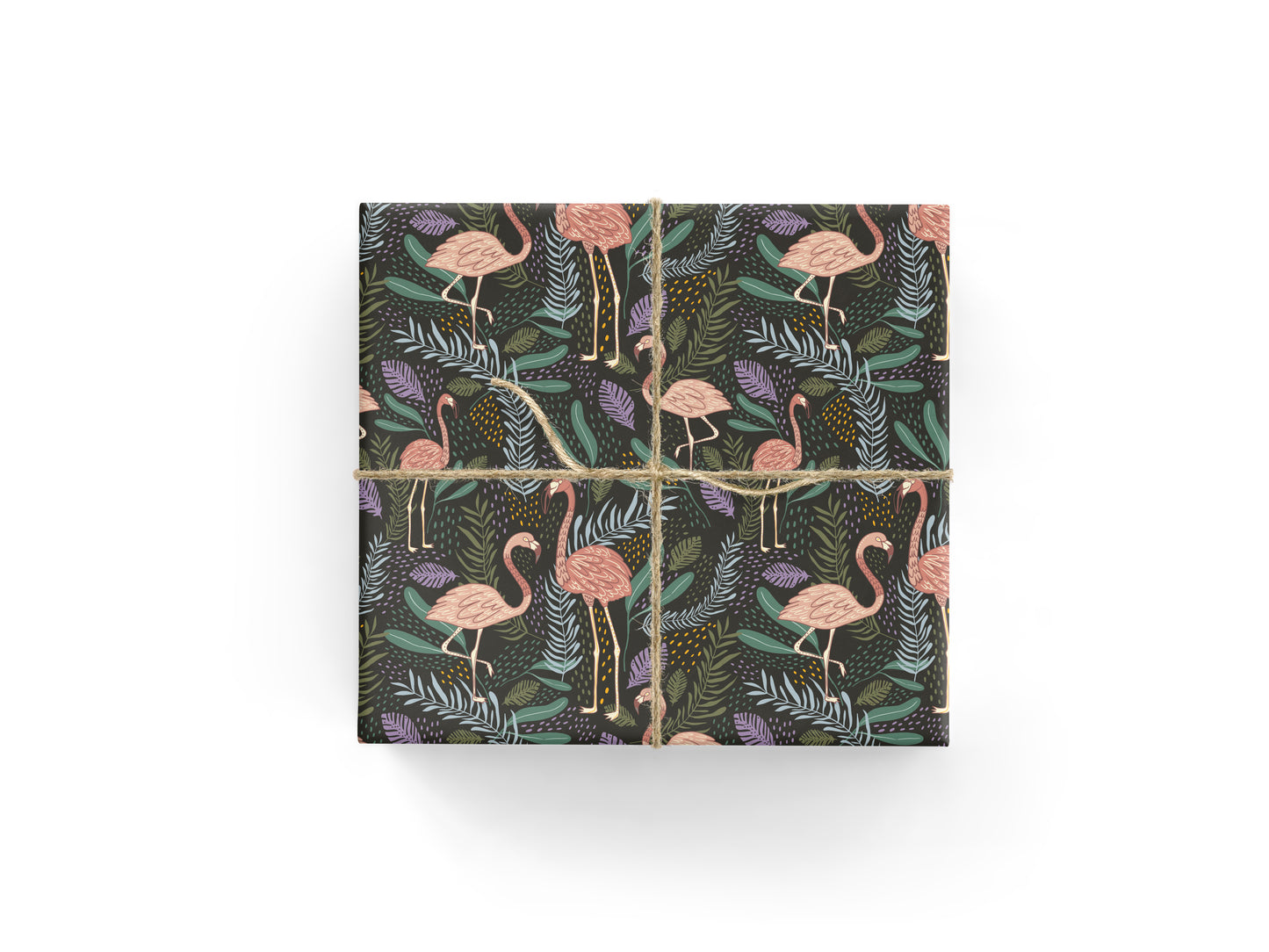 Tropical Flamingo Wrapping Paper