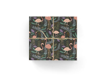 Tropical Flamingo Wrapping Paper