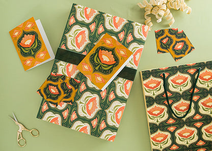 Gift Tag - Folk Floral