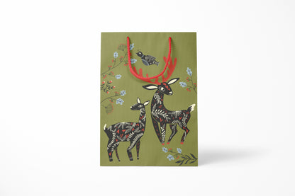 Folk Animals Gift Bag