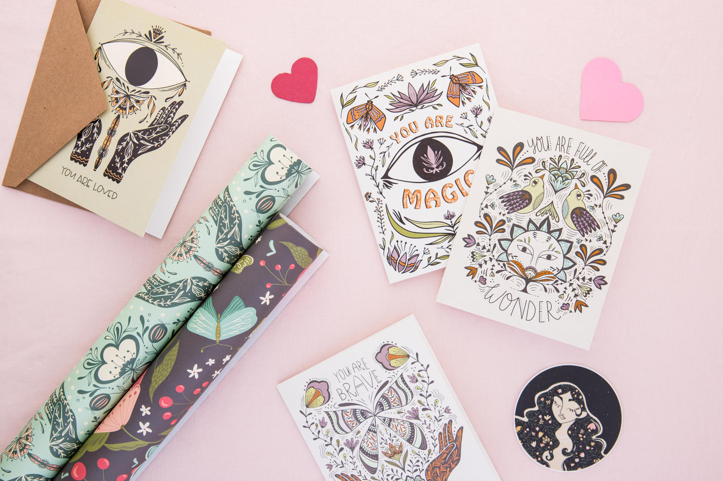Full of Wonder Greeting Card