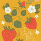 Strawberry Love Greeting Card